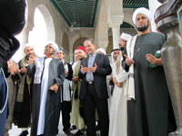 وصول الحبيب إلى تونس